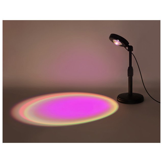 лампа настольная светодиодная AMBRELLA Desk 3Вт LED RGB черный