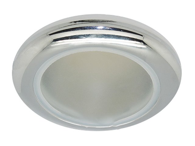 светильник встраиваемый DE FRAN Fisheye IP44 GU5.3 хром