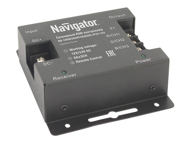контроллер Navigator 71 493-CRGB-360Вт IP20, 12В, сенсорный
