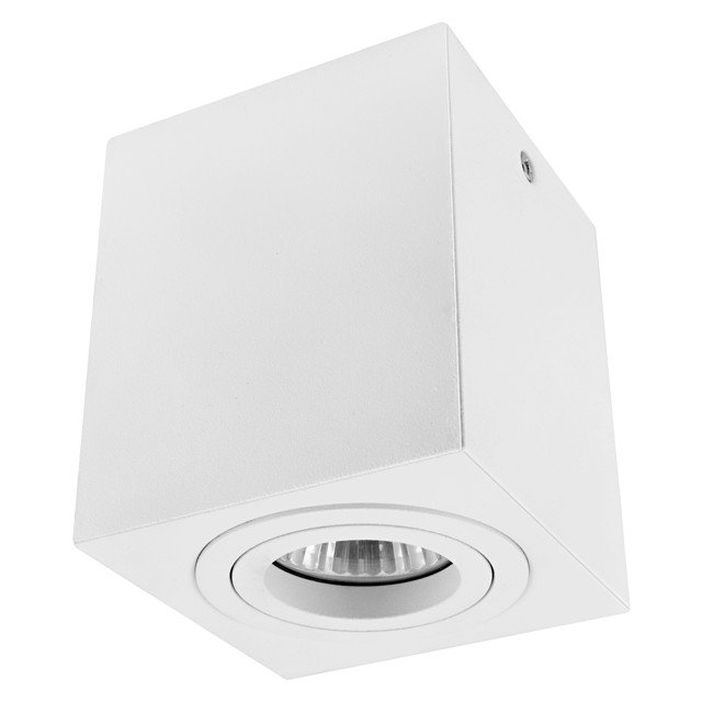 светильник накладной DE FRAN LED Монтерно GU10 220В 60Вт квадратный белый