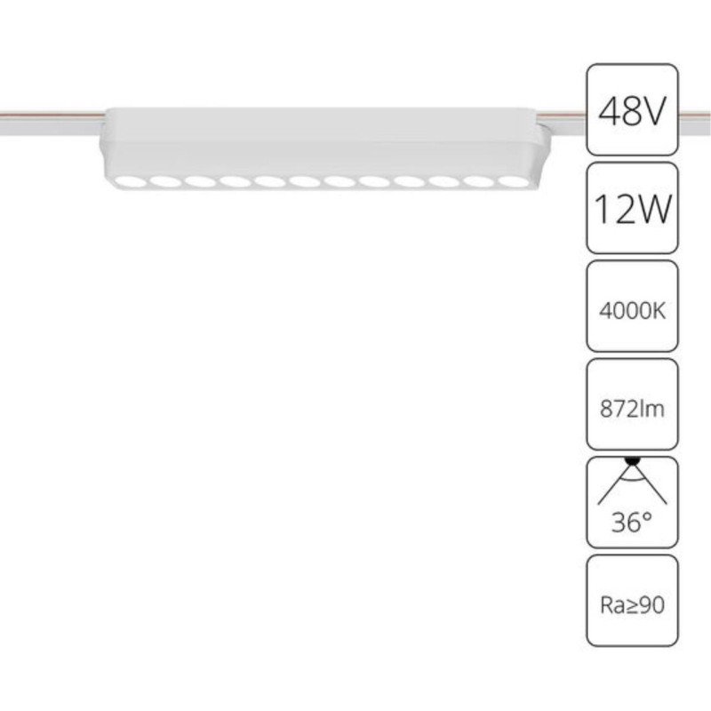 Светильник на шине ARTE Lamp A6154PL-1WH