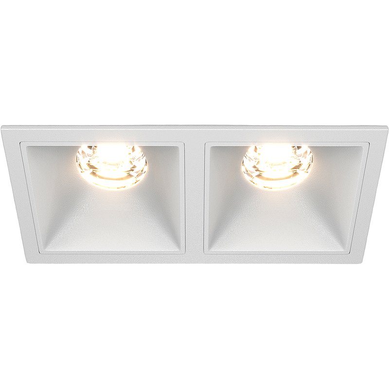 Встраиваемый светильник Maytoni Downlight Alfa LED DL043-02-15W4K-SQ-W Белый