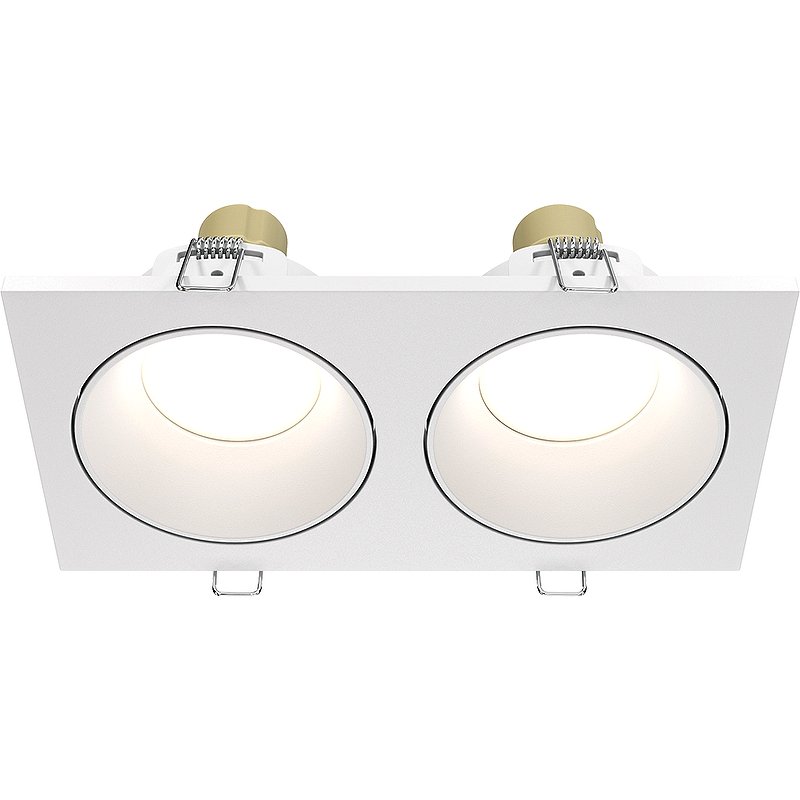 Встраиваемый светильник Maytoni Downlight Zoom DL033-2-02W Белый