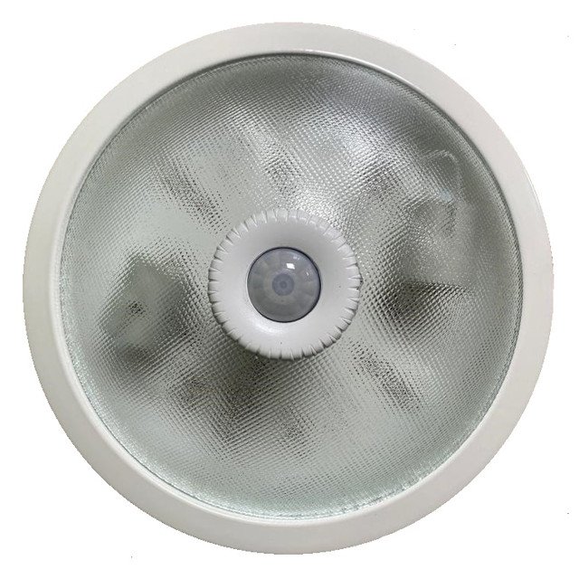 светильник настенно-потолочный FAR Е27 40Вт с д/движения круг белый