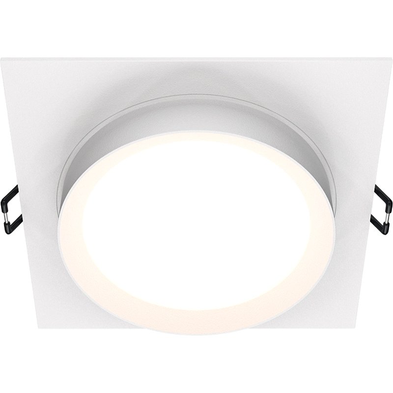 Встраиваемый светильник Maytoni Downlight Hoop DL086-GX53-SQ-W Белый