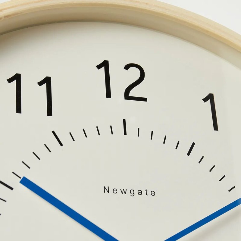 Newgate Clocks Настенные часы Монополия, синий