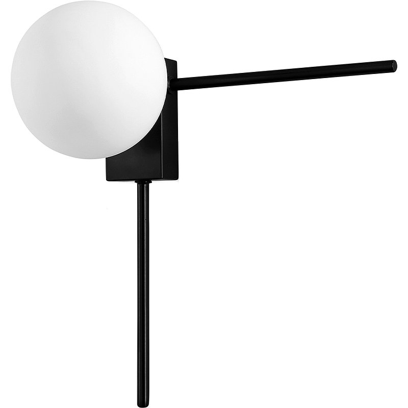 Настенный светильник Crystal Lux Loro AP1 V1 Black Белый Черный