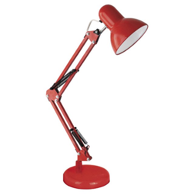 лампа настольная ULTRAFLASH 60Вт E27 красный