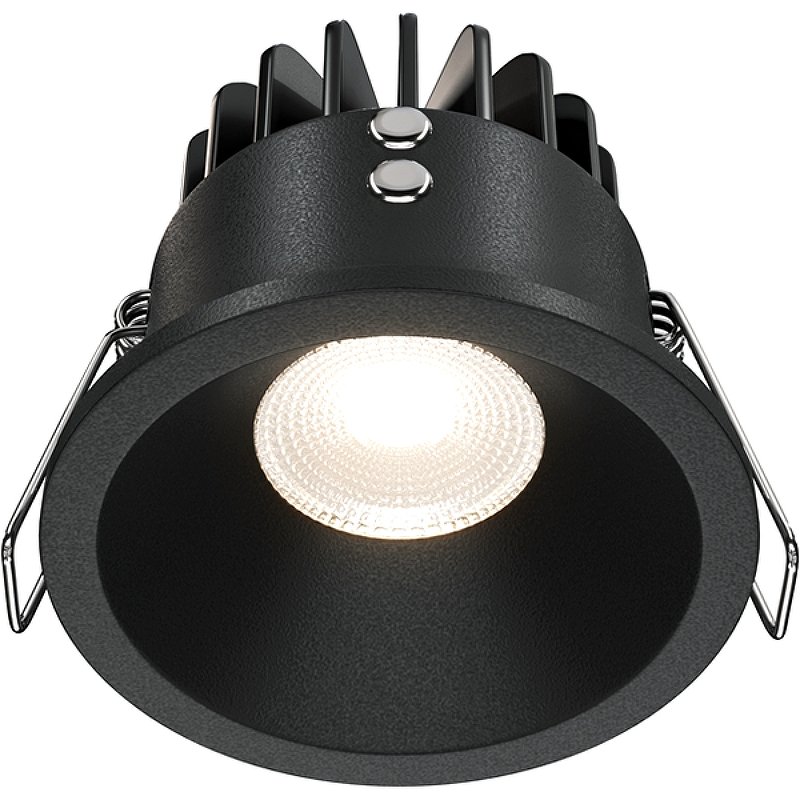 Встраиваемый светильник Maytoni Downlight Zoom DL034-01-06W3K-D-B Черный