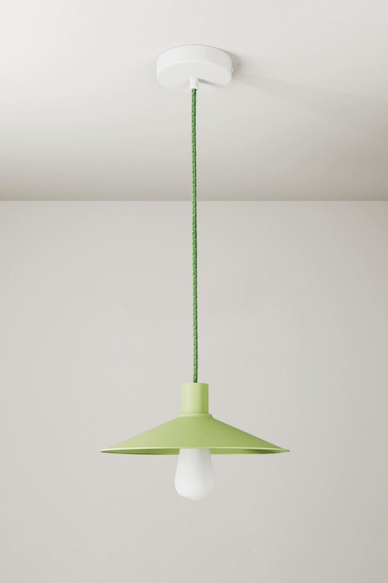 Потолочный светильник Creative Cables Swing Pastel, светло-зеленый