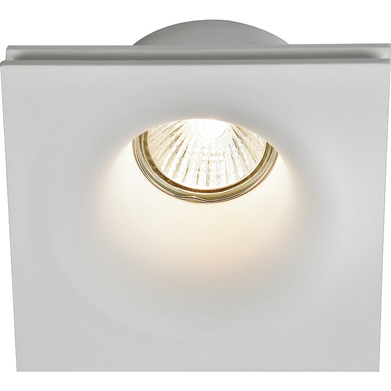 Встраиваемый светильник Maytoni Downlight Gyps Modern DL001-1-01-W Белый