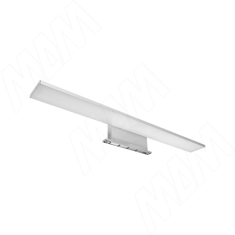 SLIMTH Светодиодный светильник для верхней подсветки, серебро, 220V, IP44, 600 мм, нейтральный белый 4000K, 10W (SM220-600-NW10)