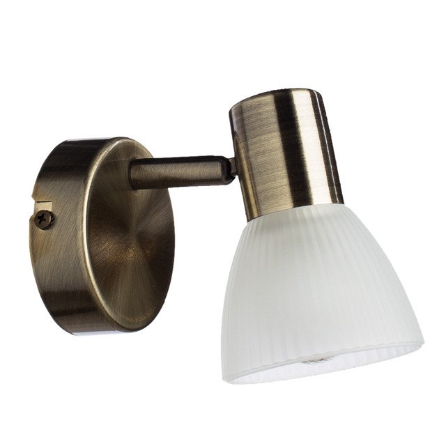 спот ARTE LAMP Parry 1x40Вт E14 металл гальванизированный античная бронза