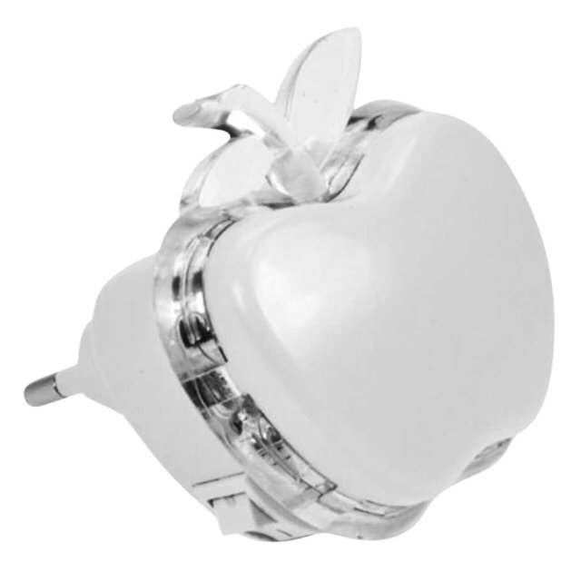 светильник ночник светодиодный Яблоко 0,3Вт LED белый