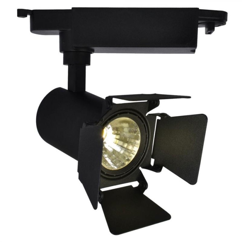 Трековый светильник Arte lamp A6709PL-1BK