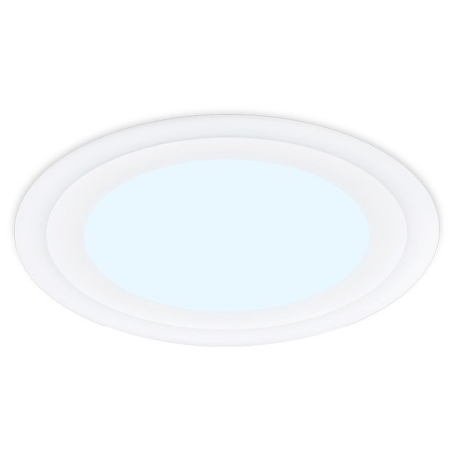 светильник светодиодный встраиваемый AMBRELLA Downlight 12+4Вт LED белый/бежевый