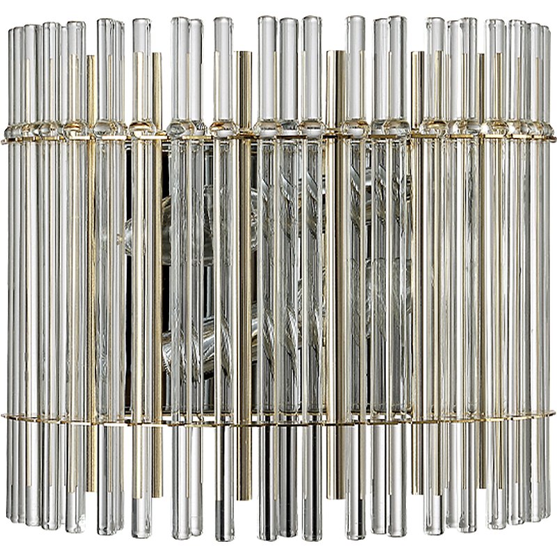 Настенный светильник Crystal Lux Aurelio AP3 Gold Chrome Transparent Прозрачный Золото Хром