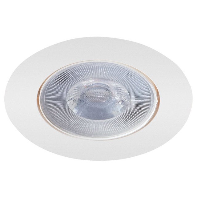 светильник встраиваемый ARTE LAMP Kaus 1x6Вт 85мм LED пластик белый