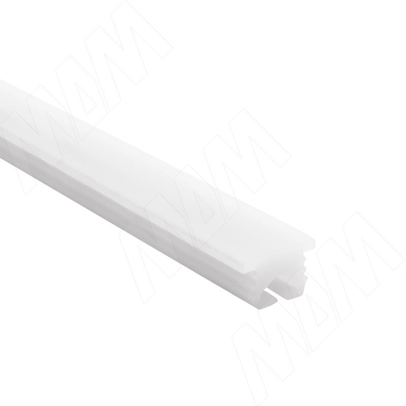 LUMINOR Профиль врезной B618 с держателем ленты, белый матовый, 20х12мм (LSP-B618-PVC-1000-0)
