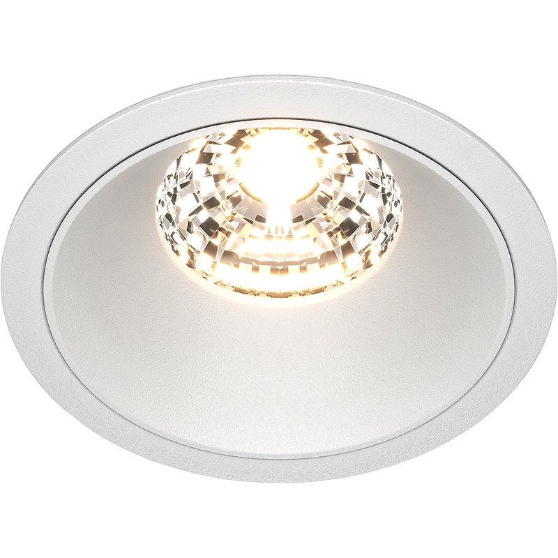 Встраиваемый светильник Maytoni Downlight Alfa LED DL043-01-15W4K-RD-W Белый