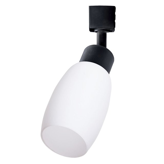 светильник трековый ARTE LAMP Mial 1×40Вт E14 металл пластик стекло черный