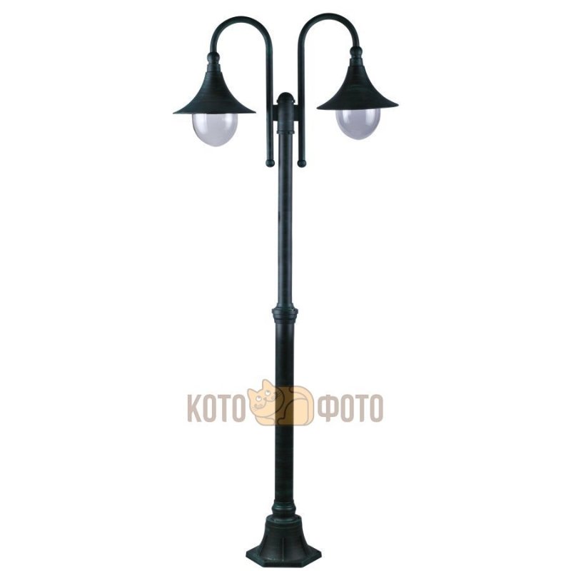 Уличный светильник Arte lamp Malaga A1086PA-2BG