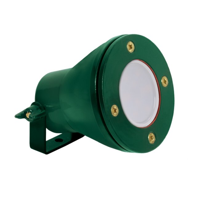 светильник влагозащищенный KANLUX Akven LED Gx5.3 12В 5Вт IP68 зеленый